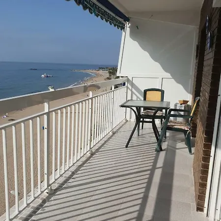 Apartamento 1ª Linea De Playa Con Terraza Al Mar